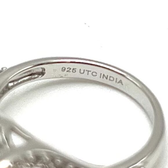 Genuine Opal & Labradorite Gem, Tanzanite and White Zircon Ring Size 5 [Set] - Picture 4 of 4